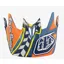 Troy Lee Designs D3 Helmet Replacement Visor in Longshot Orange