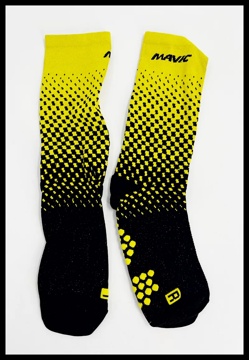 Mavic RIB Comete Socks Large EU 43-46 Black/ Yellow