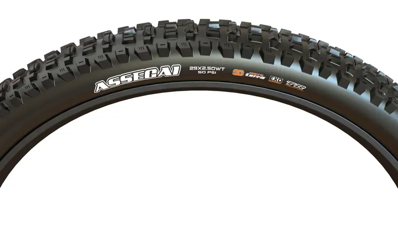 Maxxis Assegai Folding WT 3C EXO TR Tire in Black-4