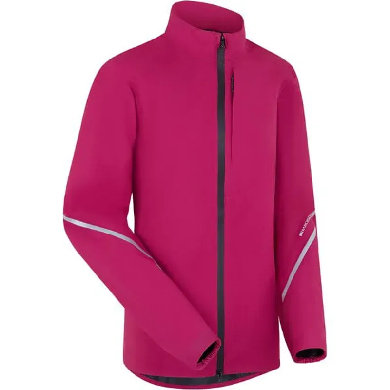Madison Freewheel Women's Waterproof Jacket In Magenta Pink-1