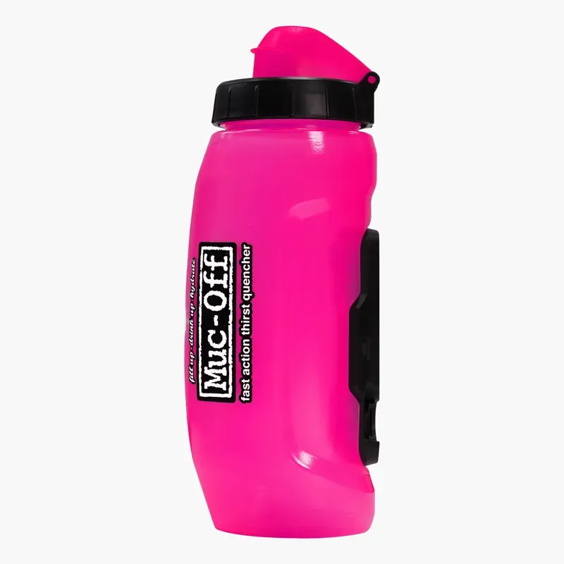 Muc-Off x Fidlock Twist Bottle 590ml + base Pink-1