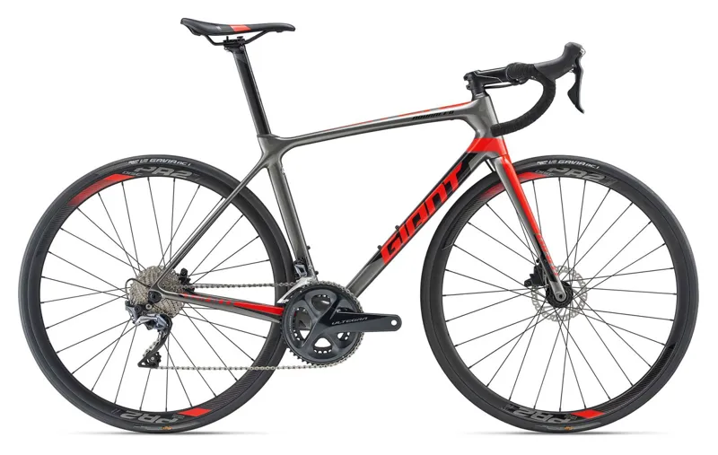 2019 Giant TCR Advanced 1 Disc Road Bike in Grey
