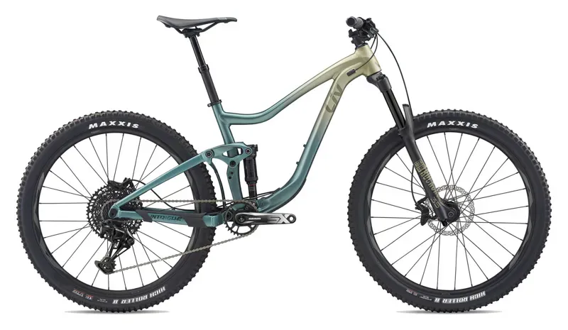 2020 Liv Intrigue 3 Full Suspension Mountain Bike in Brown
