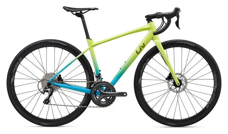 2020 Liv Avail AR 2 Endurance Road Bike in Yellow