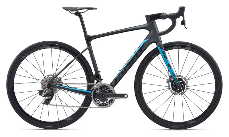 2020 Giant Defy Advanced Pro 0 Red Carbon Road Bike in Grey