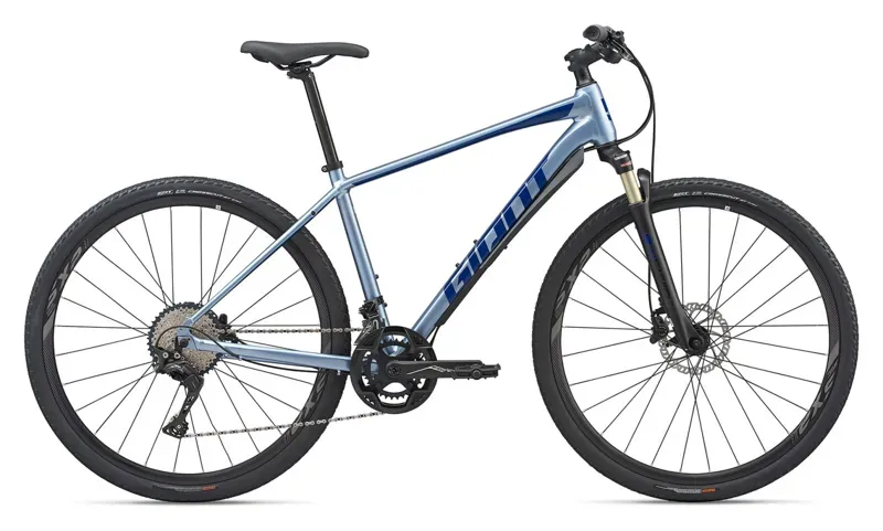 2020 Giant Roam 0 Disc Hybrid Bike in Blue