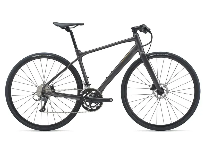 2021 Giant FastRoad SL 3 Disc Flat Bar Road Bike in Black