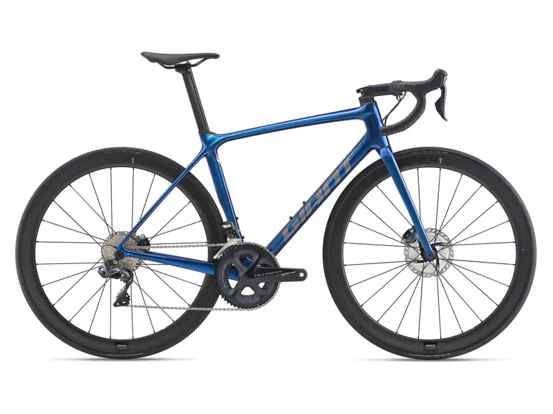 2021 Giant TCR Advanced Pro 0 Disc Road Bike in Blue