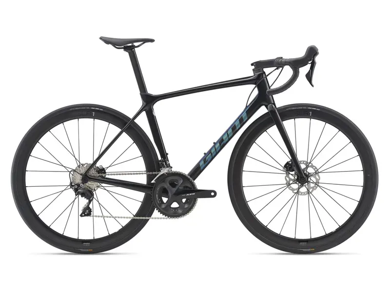 2021 Giant TCR Advanced Pro 2 Disc Road Bike in Black