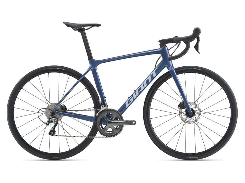 2021 Giant TCR Advanced 3 Disc Road Bike in Blue