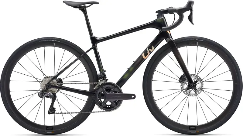 Liv Avail Advanced Pro 1 Carbon Road Bike in Gloss Carbon Smoke