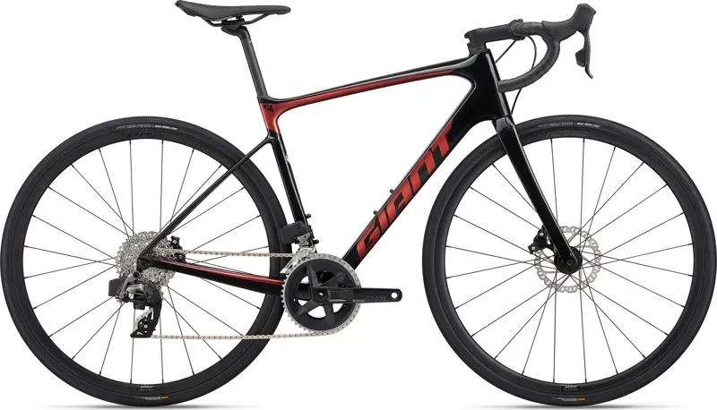 Giant Defy Advanced 0 Road Bike in Carbon/Terracotta