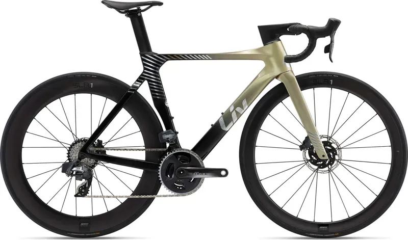 Liv Enviliv Advanced Pro 0 Disc Carbon Road Bike in Dynamic Bronze