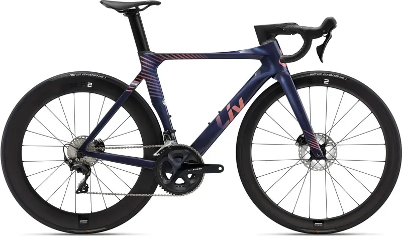 Liv Enviliv Advanced Pro 2 Disc Carbon Road Bike in Milky Way