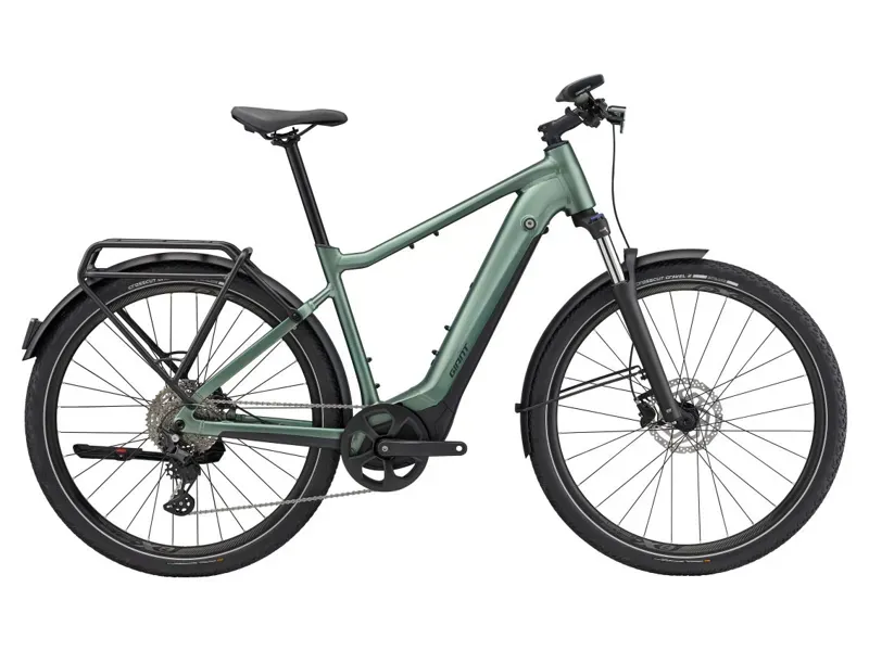 Giant Explore E+ 1 Gts 625Wh Electric Bike In Satin Misty Forest