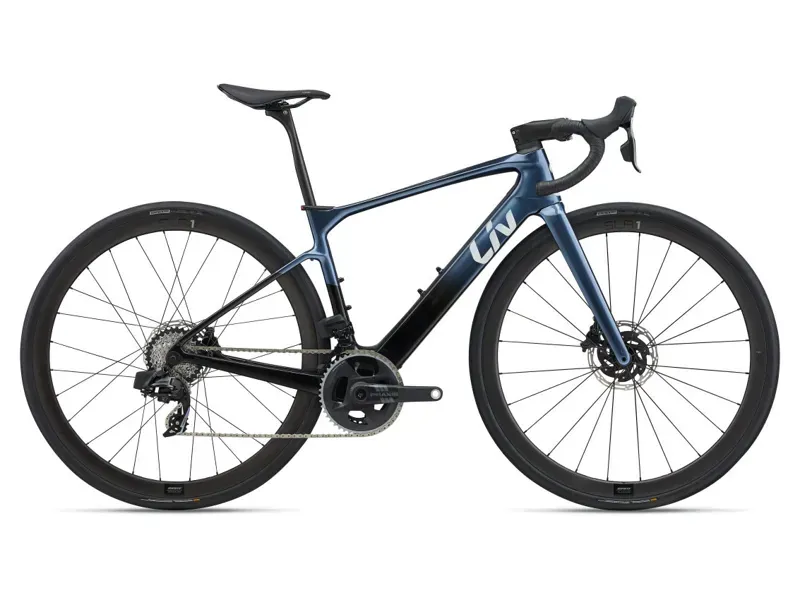 Liv Avail Advanced E+ Elite 1 E-Road Bike In Ice Age