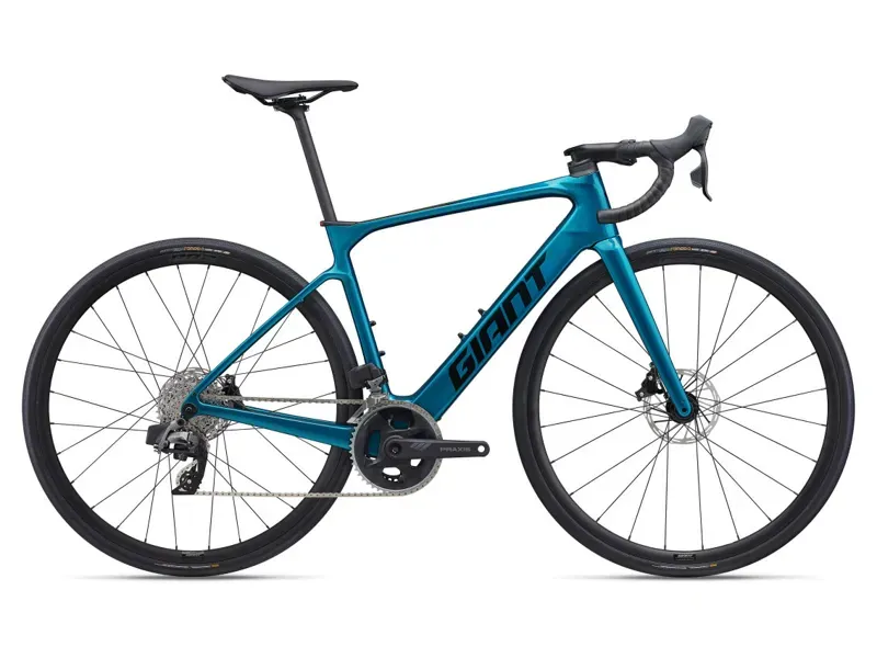 Giant Defy Advanced E+ Elite 2 E-Road Bike In Gloss Sea Sparkle-8