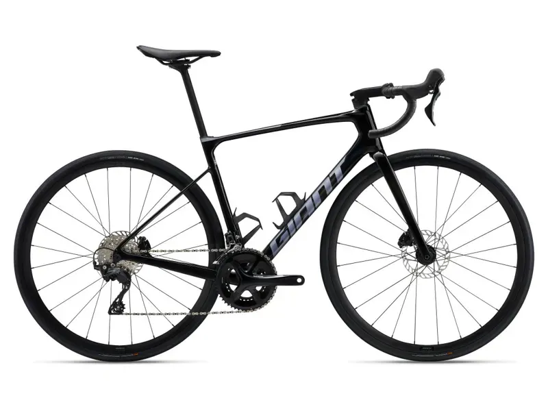 Giant Defy Advanced 2 Road Bike In Gloss Carbon Smoke/Mercury-8