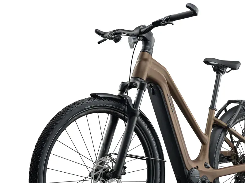 Giant Explore E+ 3 Stagger 25km/h eHybrid Bike in Pyrite Brown-6