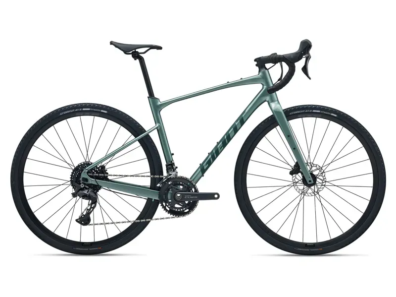 Giant Revolt 1 Gravel Bike in Alpine Green-9
