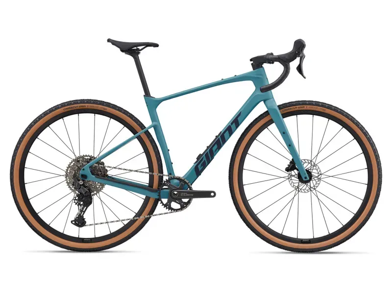 Giant Revolt Advanced 3 Gravel Bike in Aquarium