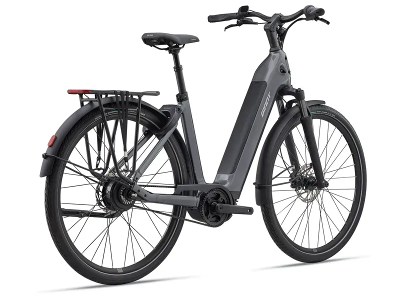 Giant NewTour E+ 0 LST Electric Commuter Bike in Charcoal-2