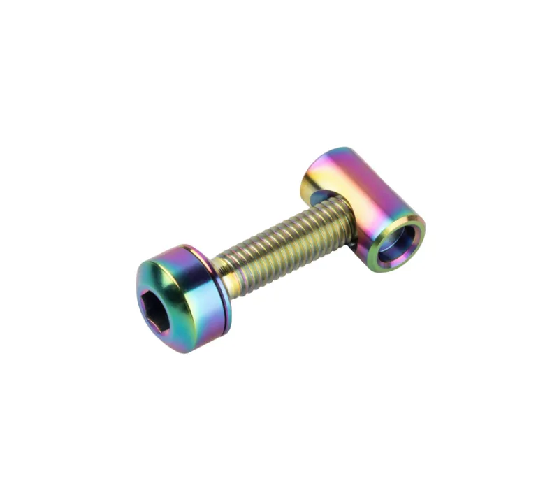 Wolf Tooth Seatpost Clamp Titanium Bolt in Oil Slick