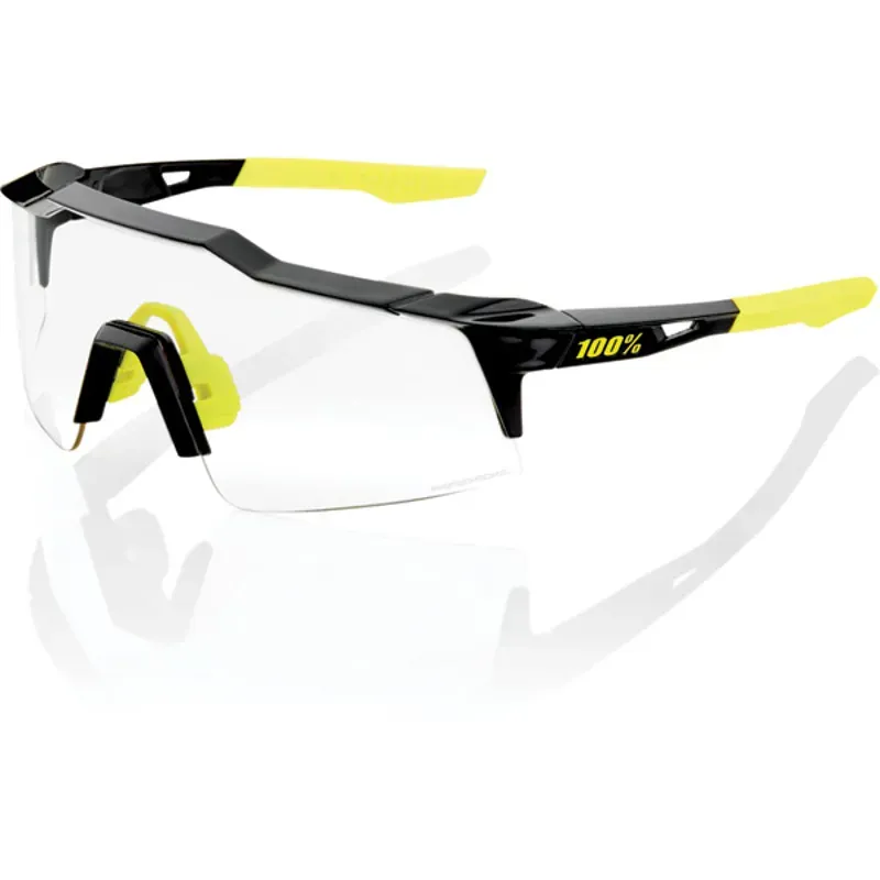 100% Speedcraft SL Photochromic Lens in Black/Clear