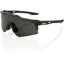 100 Percent Speedcraft XS HiPer Mrr Red Lens Sunglasses in Black