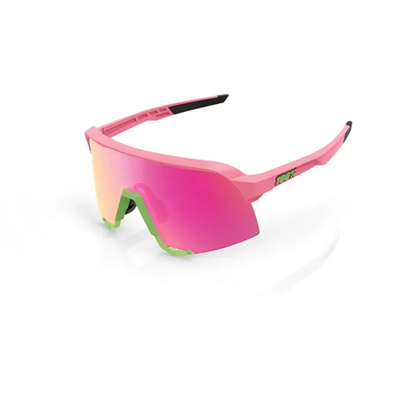 100% S3 Mirror Lens in Pink