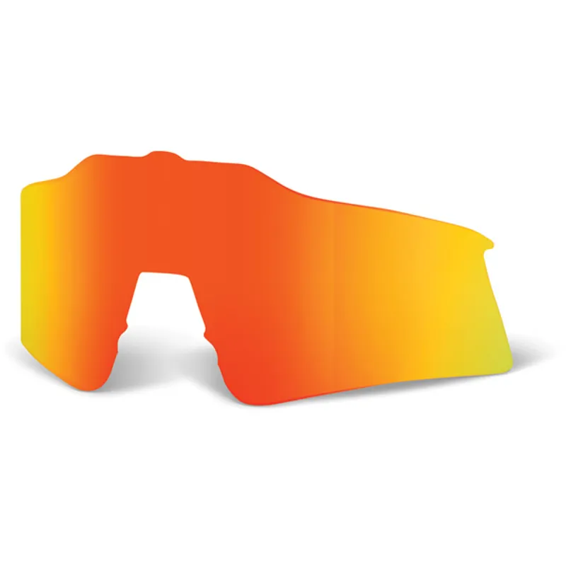 100 Percent Speedcraft SL Replacement HiPer Mirror Lens in Red