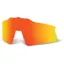 100 Percent Speedcraft SL Replacement HiPer Mirror Lens in Red