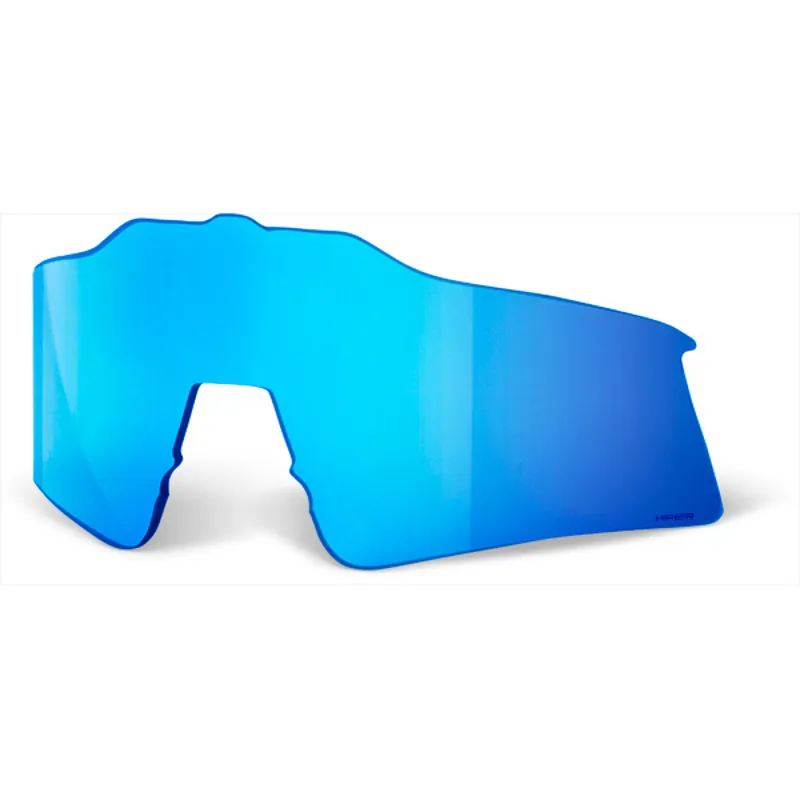 100 Percent Speedcraft SL Replacement HiPer Mirror Lens in Blue