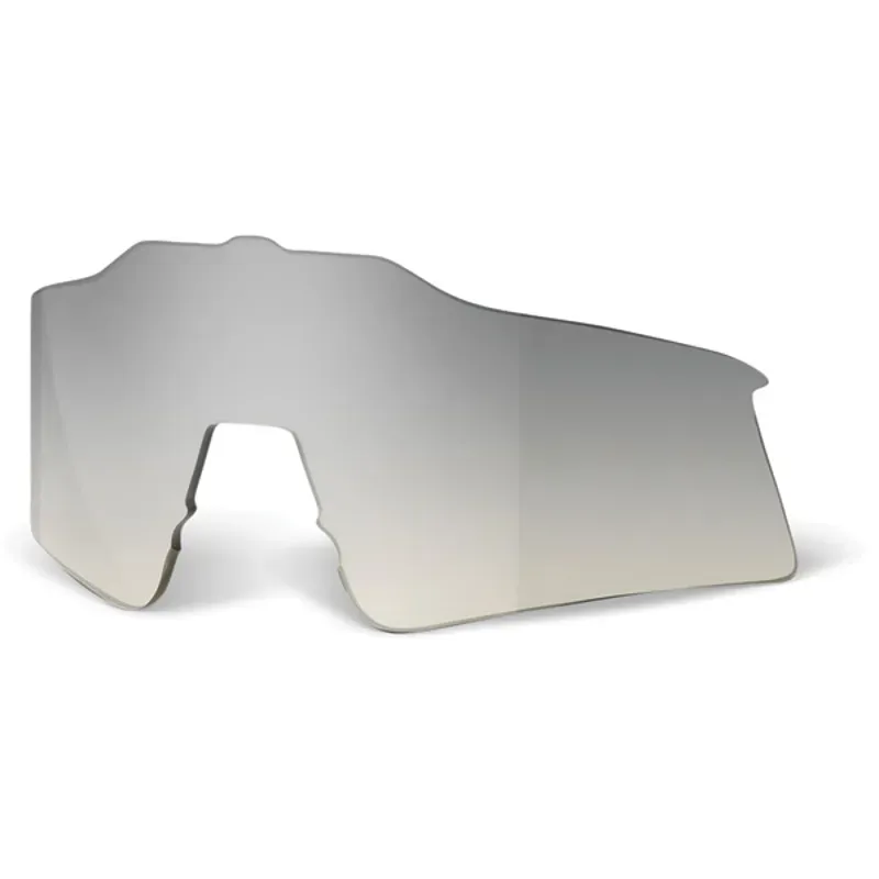 100% Speedcraft XS Low-Light Mirror Lens in Yellow/Silver