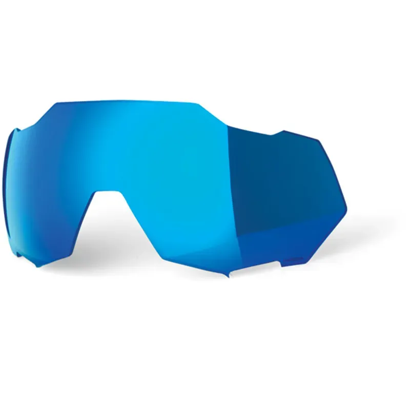 100 Percent Speedtrap Replacement HiPer Mirror Lens in Blue