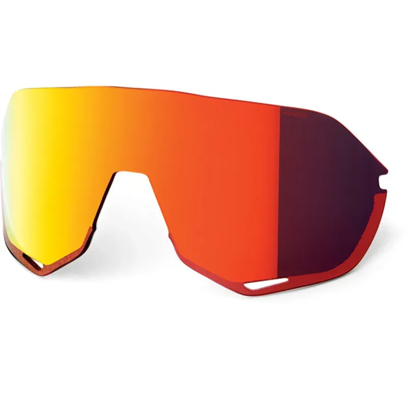 100 Percent S2 Replacement HiPer Mirror Lens in Red