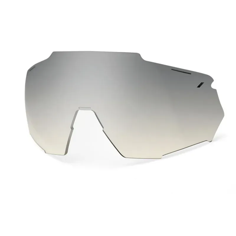 100 Percent Racetrap Replacement Low-Light Mirror Lens in Silver