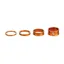 Wolf Tooth Precision Headset Spacer Kit in Orange