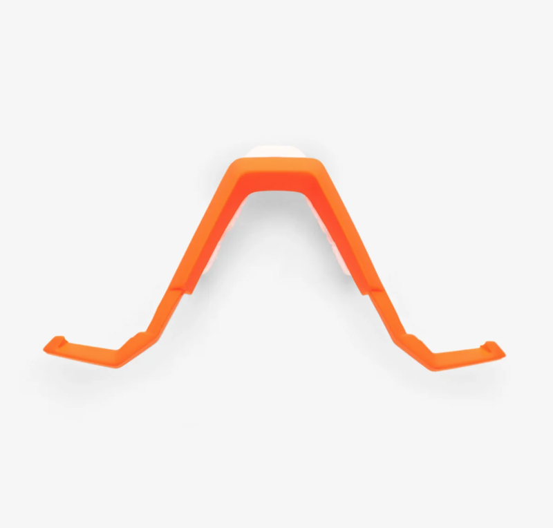 100% Speedcraft Replacement Nose Bridge Kit in Neon Orange