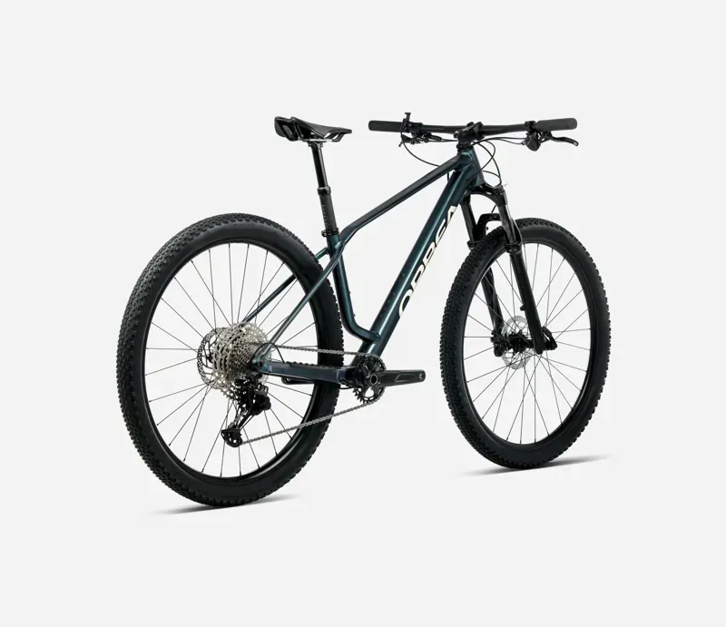 Orbea Alma H30 Mountain Bike in Espace Green Matt/Ivory White Gloss-2