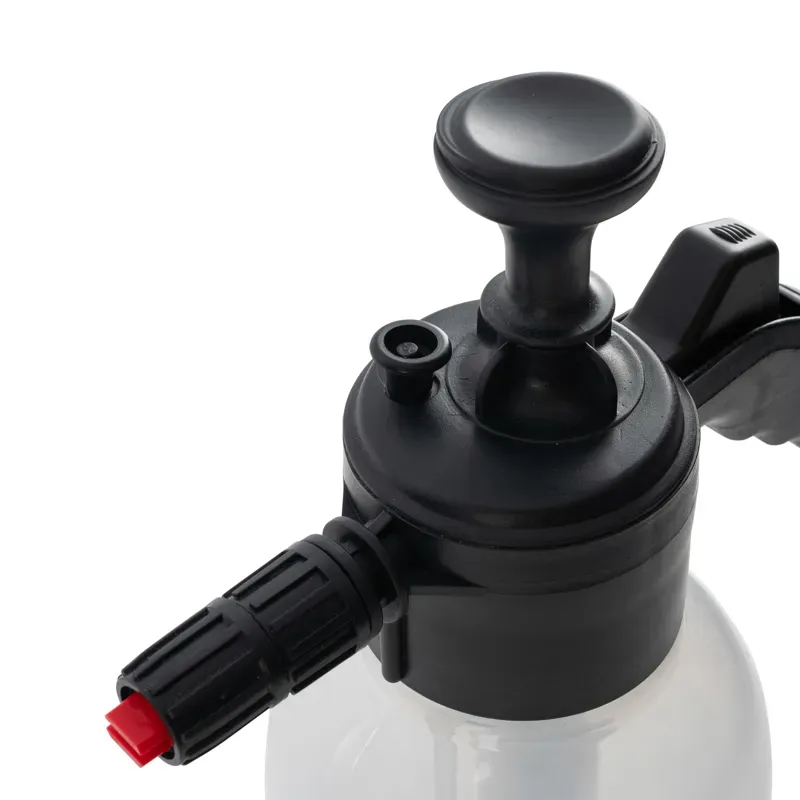 Oxford Mint 2-litre Snow Foam Bottle in Clear/Black-1