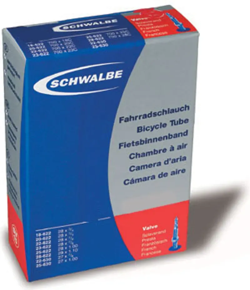 Schwalbe Presta Valve Inner Tube - SV12B 26x3/4 1.00/650x20/25A