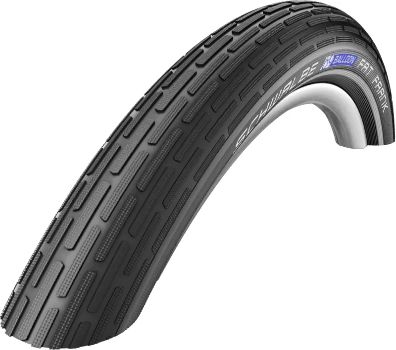 Schwalbe Fat Frank K-Guard Active Line Wired Tyre - Black 26x2.35