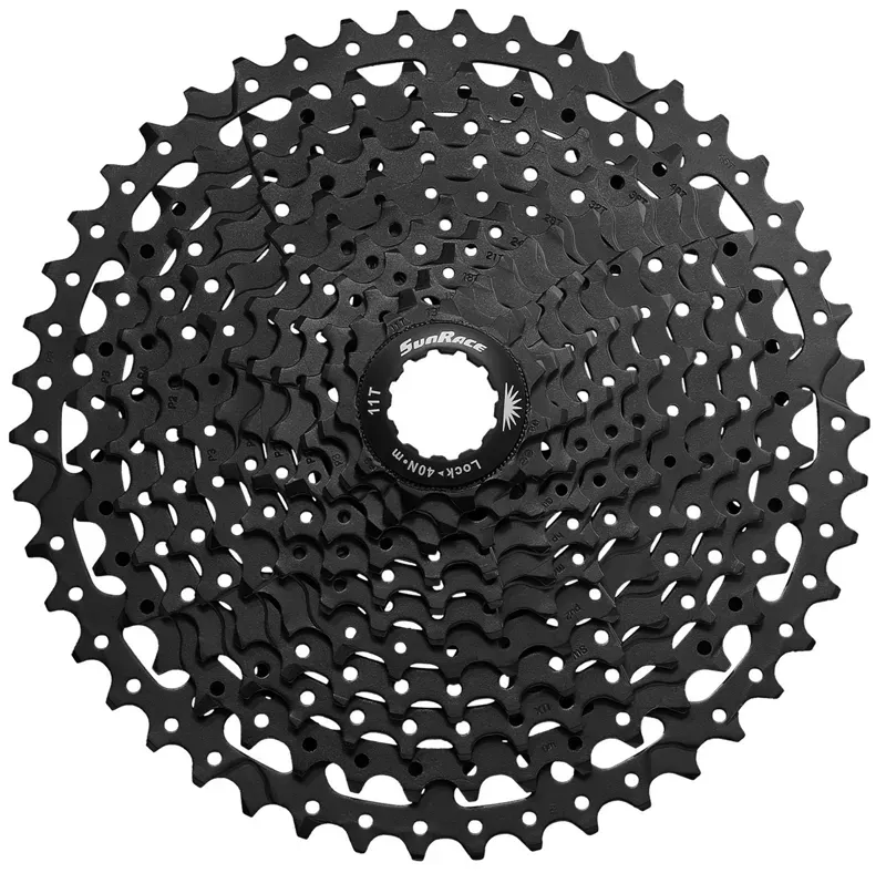 Sunrace and Sturmey Archer 11-40t 11 Speed MTB Cassette in Black
