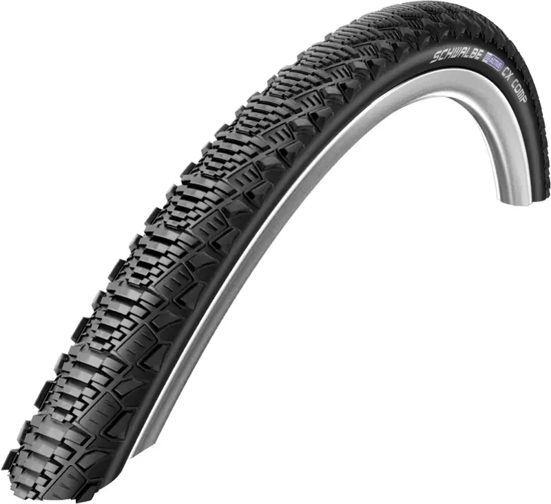 Schwalbe CX Comp Kevlar Guard SBC Compound Tire in Black