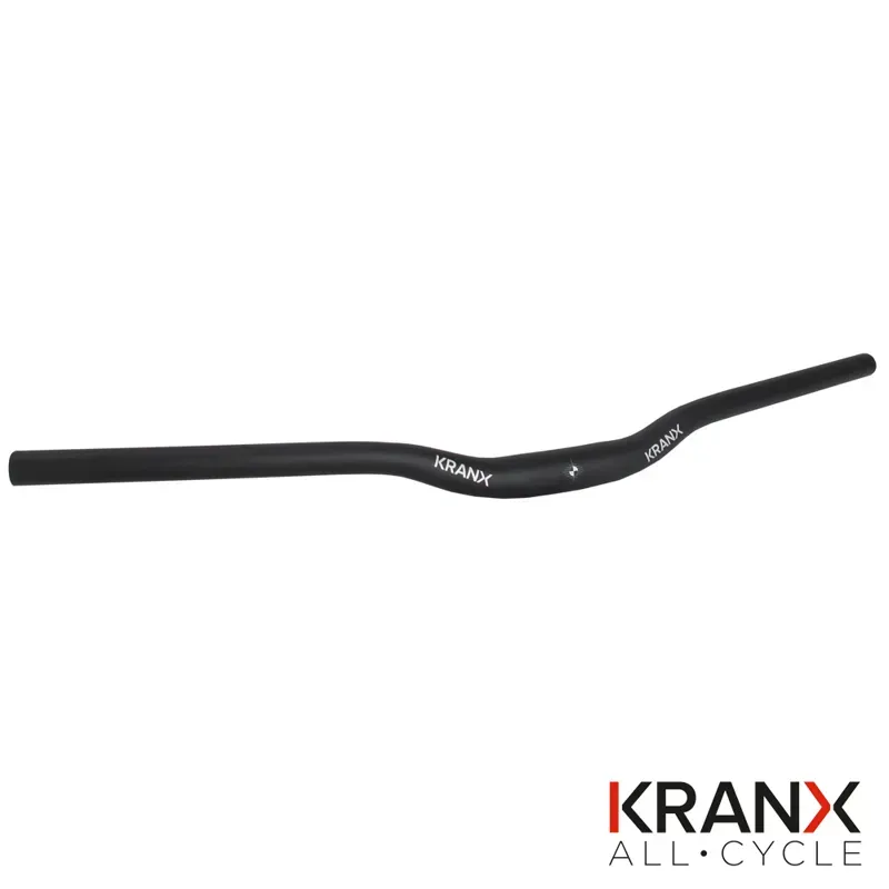 KranX Alloy Riser 720mm 31.8mm MTB Handlebars in Black