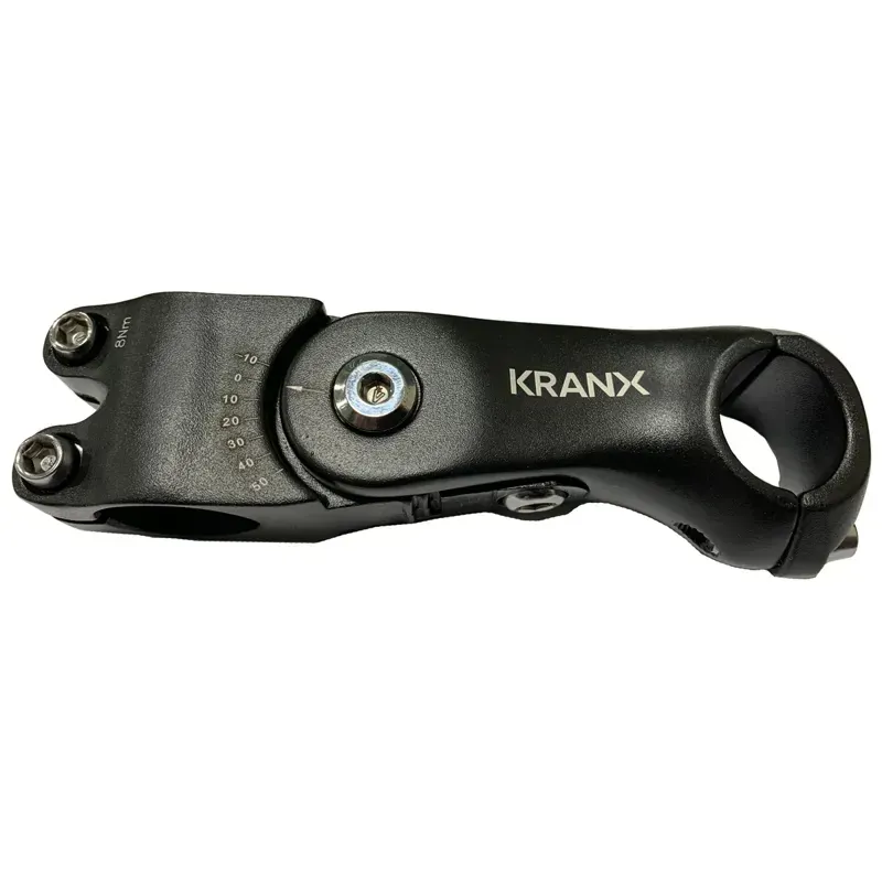 KranX Adjustable A/Head 1-1/8-inch 25.4/110mm Stem in Black
