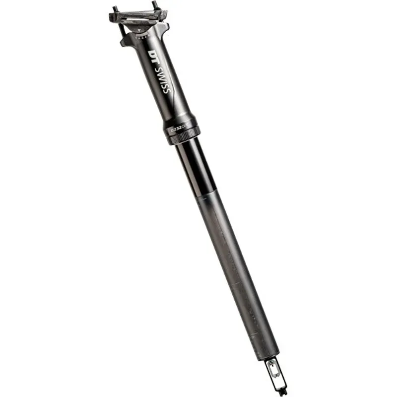 DT Swiss D 232 ONE 27.2mm Carbon Dropper Post in Black