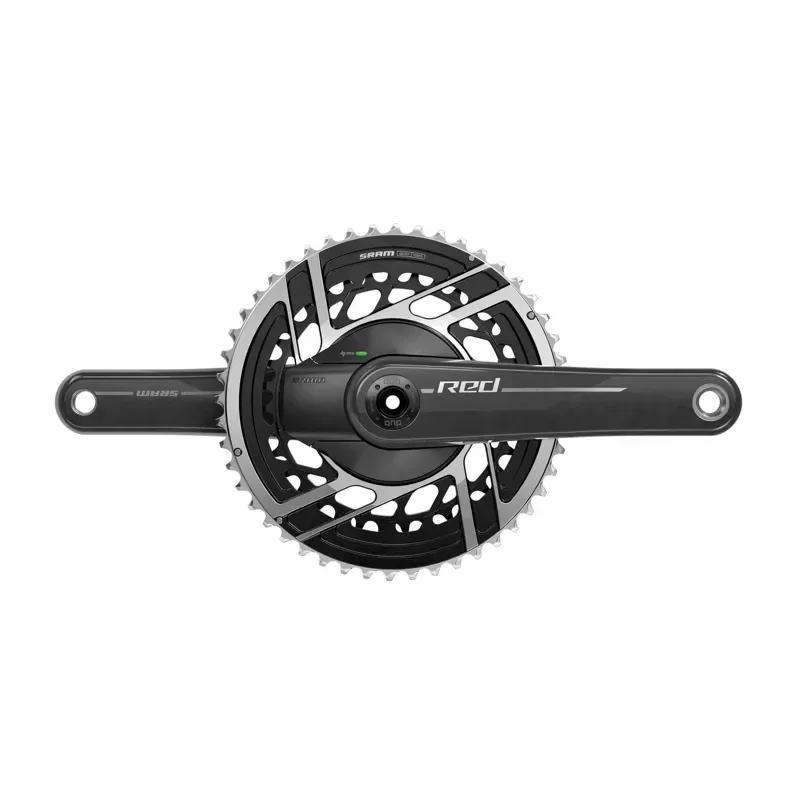 SRAM Red AXS E1 Spider DUB - 50-37-tooth DM Power Meter in Black