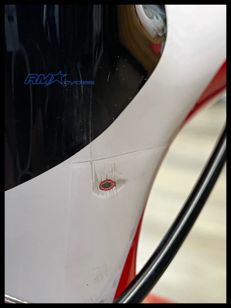 Pinarello FP2 55cm Carbon Road Bike Red 2010 Approved Used-12